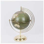 Υδρόγειος Μεταλλική Χρυσό & Λάδι 22x28x36εκ 752-19019 Estheti-752-19019-Χρυσό 752-19019