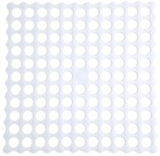 Πατάκι Αντιολισθητικό Golf 00286.004 Clear 54Χ54 54x54cm PVC