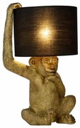 Φωτιστικό Επιτραπέζιο Lucide 10502-81-30 EXTRAVAGANZA CHIMP Μαύρο Ματ (Black Mat)|Χρυσό Χρώμα (Gold Coloured)