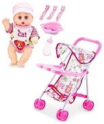 Παιδικό Καροτσάκι με Κούκλα