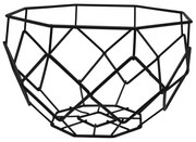 Φρουτιέρα Μαύρο Μέταλλο 23x23x15cm ANKOR
