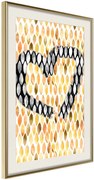 Αφίσα - I Love Oranges - 40x60 - Χρυσό - Με πασπαρτού