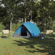 vidaXL Σκηνή Camping Μπλε 320 x 275 x 190 εκ. Πολυεστέρας