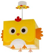 Φωτιστικό Οροφής Little Chicken 64642 24x24x25cm 1xE27 15W Multi Ango