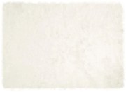 vidaXL Ψεύτικο Δέρμα Προβάτου Χαλί Tafalla Λευκό 120 x 170 cm