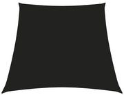 vidaXL Πανί Σκίασης Τρίγωνο Μαύρο 2/4 x 3 μ. από Ύφασμα Oxford