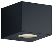 Φωτιστικό Τοίχου - Απλίκα Cordoba R28222632 10x9cm 2xLed 200Lm 2W Black RL Lighting