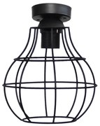 Φωτιστικό Οροφής Μονόφωτο Heronia Fun Black 31-1318
