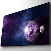 Πίνακας Καμβάς Με Φως Led Nasa 254LED4341 70x45cm Multi Wallity Οριζόντιοι Ξύλο,Καμβάς