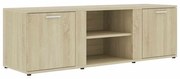 vidaXL Έπιπλο Τηλεόρασης Sonoma Δρυς 120 x 34 x 37 εκ. από Επεξ. Ξύλο