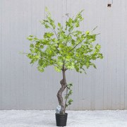 Τεχνητός Δέντρο Σφένδαμος 6650-6 175x230cm Green Supergreens Υαλοβάμβακας