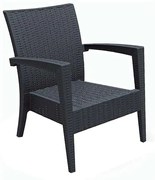 MIAMI DARK GREY ΠΟΛΥΘΡΟΝΑ 72Χ76Χ89εκ. ΠΟΛ/ΝΙΟΥ