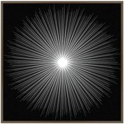 Κάδρο Λάμψη 16-30023 80x80cm Multi Marhome Τετράγωνοι Ξύλο, Καμβάς