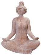 Γυναικεία Φιγούρα Yoga Ανοιxτά Χέρια KUN312 38x22,5x50cm Somon Espiel Μαγνήσιο