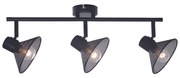 Φωτιστικό Οροφής Aca TNK2833SB PALOMA Μαύρο Ματ (Black Mat)