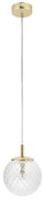 Φωτιστικό Οροφής Cadix 4609 1xG9 6W Φ21cm 214cm Gold TK Lighting