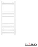 Θερμαινόμενη Πετσετοκρεμάστρα H80x40cm White Υδραυλική/Ηλεκτρική Λειτουργία Mild Steel Thermo Alto ALT8040-300