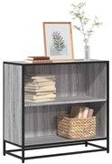 Βιβλιοθήκη Γκρι Sonoma 80,5x35x76 εκ. από Επεξεργασμένο Ξύλο 849107