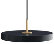 Φωτιστικό Οροφής Asteria 2207 31x10,5cm Led 1200lm 14W 3000K Anthracite-Brass Umage