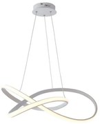 Κρεμαστό Φωτιστικό Οροφής LED 48W 3000K 2880LM 48Χ44 GORDIUS ACA-HM92LEDP48WH-Λευκό HM92LEDP48WH