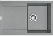 Franke Maris MAG 611 Stone Grey Γρανιτένιος Νεροχύτης 45cm