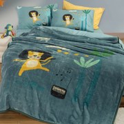Κουβέρτα Βελουτέ Μονή (160x220) Nef-Nef Homeware Junior Wild Dance
