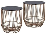 Ζιγκόν 2τεμ. Cage Black-Gold Φ45X49/Φ40X44 HM8601