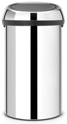 Brabantia 647254 Κάδος Απορριμμάτων Touch Bin 60L, Brilliant Steel