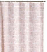 Κουρτίνα Μπάνιου Logan 14 Pink Kentia 180Πx180Υ Πολυέστερ