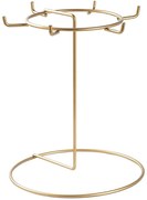 Βάση Κοσμημάτων 498HFT1201 Φ22x28cm Gold Aberto Design Μέταλλο