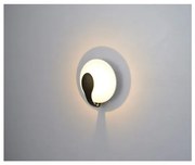 Απλίκα Φωτιστικό Τοίχου LED 6W 3000K Αλουμίνιο Luma Lighting 123-01451-17-black Μαύρο