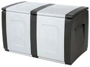 Μπαούλο Αποθήκευσης Πλαστικό REGULAR Γκρί - Ανθρακί