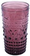 Ποτήρια Κοκτέιλ 550ml (Σετ 6τμχ) Espiel Embossed Purple HOC1010