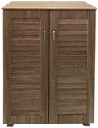 VELCO Pro Systems ΠΑΠΟΥΤΣΟΘΗΚΗ  ΜΕ ΔΙΠΛΗ ΠΟΡΤΑ- 5 ΡΑΦΙΑ ΑΠΟΘΗΚΕΥΣΗΣ-ΑΕΡΙΖΟΜΕΝΗ ΠΛΑΤΗ  68x32x84,5 εκ ΣΦΕΝΔΑΜΟΣ velco-63-35198-29