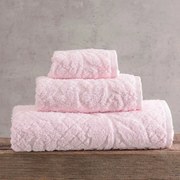 Πετσέτα Imani Pink Ρυθμός Χεριών 30x50cm 100% Cotton Foam