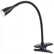Rabalux Jeff Φωτιστικό Γραφείου Μανταλάκι Π13xY35cm LED 4.5W Μαύρο 4197