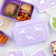 Φαγητοδοχείο Με Χωρίσματα 1.2lt (22x14.5x7) Α Little Lovely Company Unicorn Dreams BBUDPU70