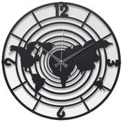 ΡΟΛΟΙ ΤΟΙΧΟΥ ΜΕΤΑΛΛΙΚΟ ΜΑΥΡΟ HM7445 Φ50 εκ.