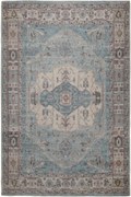 Χαλί Plumeria 4963-03 Blue-Grey Βιοκαρπέτ 120X180cm