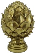 Διακοσμητικό Αντικείμενο Επιτραπέζιο Golden Pinus 022306 D16xH25cm Gold Polyresin