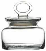 Βάζο Αποθήκευσης Με Καπάκι SP98863K1 500ml 13,6x13,6x11,8cm Clear Espiel Γυαλί