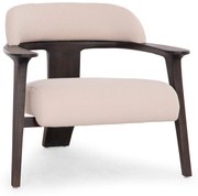 ΠΟΛΥΘΡΟΝΑ LOUNGE TRIAD SM9968 ΞΥΛΟ TEAK ΣΕ ΜΑΥΡΟ-ΕΚΡΟΥ ΥΦΑΣΜΑ 77x75,5x67Υεκ.