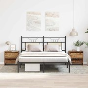 vidaXL Κομοδίνο 2 τεμ Παλιό Ξύλο 45x34x44,5 εκ Επεξεργασμένο Ξύλο