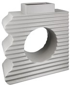 Βάζο 'Boca' Κεραμικό Γκρι 8x23x24.5cm
