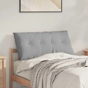 vidaXL Μαξιλάρι Πλάτης Σκίουρος Γκρί 100 x 19 x 50 εκ ύφασμα