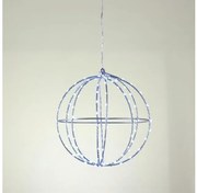 Χριστουγεννιάτικη Μπάλα με 144 Mini LED Φ30 ACA-X0614464226-Μπλε X0614464226