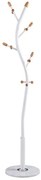 Καλόγερος Sergio 226-000020 Φ37x171cm Natural-White Μέταλλο