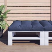 vidaXL Μαξιλάρι Παλέτας Ναυτικό Μπλε 80 x 80 x 12 εκ.Υφασμάτινο