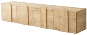 Έπιπλο Τηλεόρασης Επιτοίχιο New Line 552NOS2427 180x35x35cm Oak