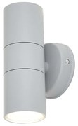 Φωτιστικό τοίχου Ouachita 2xGU10 Outdoor Up-Down Wall Lamp Grey D15.2cmx11.3cm (80200634) - 80200634